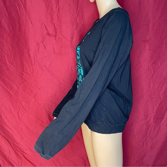 Y2K Long Sleeve Fall Out Boy Banded Anchor Women's Long Sleeve Top Medium - Picture 4 of 6